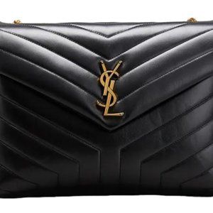 YSL Loulou Black/Gold